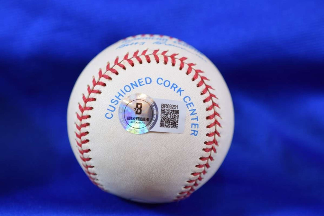 Rollie Fingers Beckett BAS COA Autograph OAL American League Signed Baseball