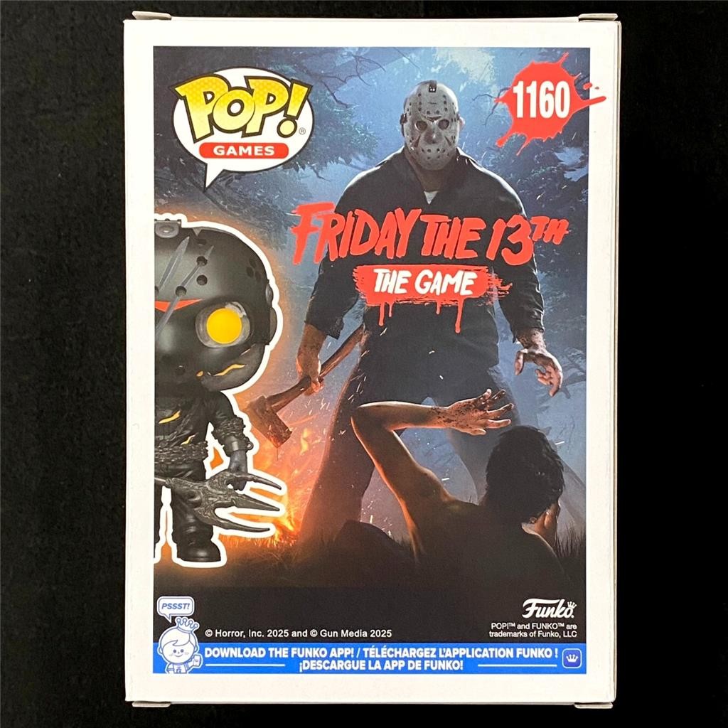 Tom Savini signed Jason Friday the 13th Funko Pop! #1160 autograph JSA