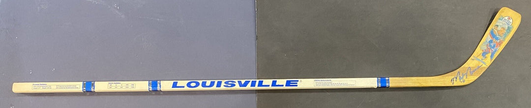 Mark Messier Signed Limited Oilers 1990 Painted HOCKEY Stick Steiner Auto Coa
