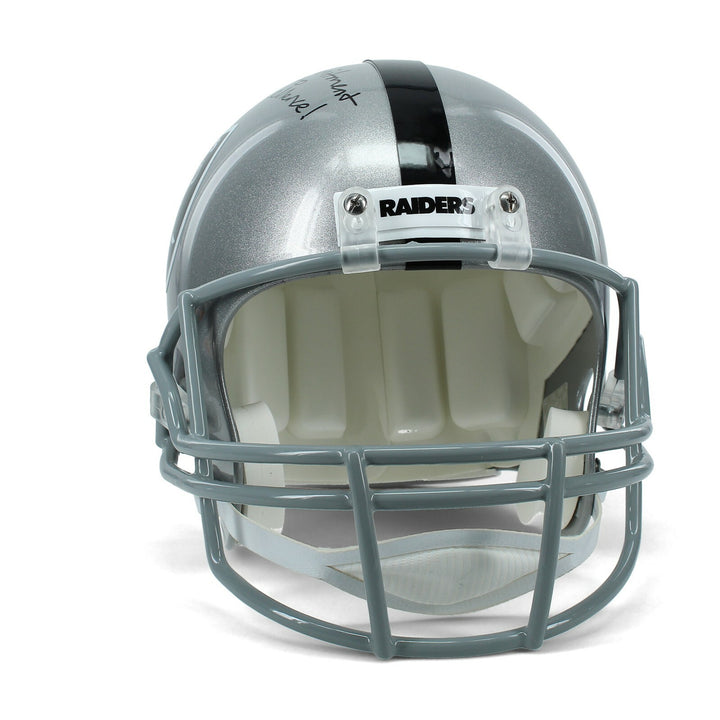 Darren Waller Signed Las Vegas Raiders FS Helmet Inscribed COA Inscriptagraphs