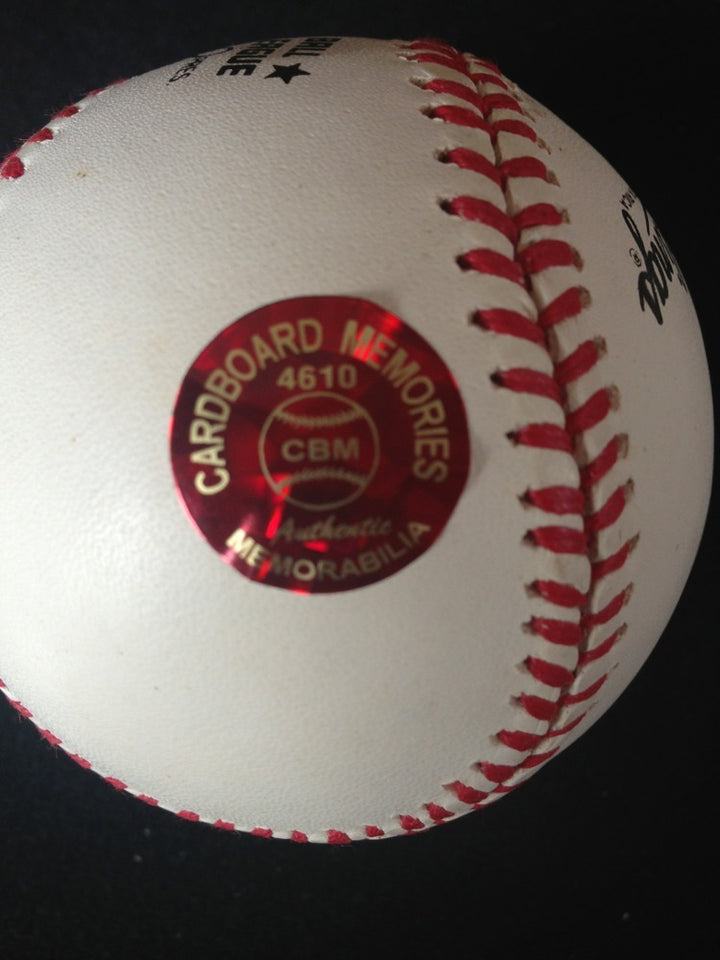 Phil Cavaretta Signed Official Nl Baseball 1945 Mvp Clean Autograph Cbm Holo Coa