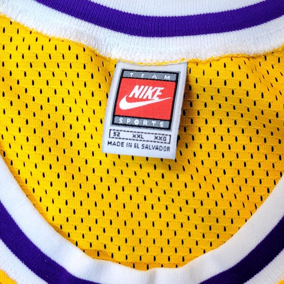 Shaquille O'Neal Shaq signed Nike Authentic Lakers Jersey autograph PSA Witness
