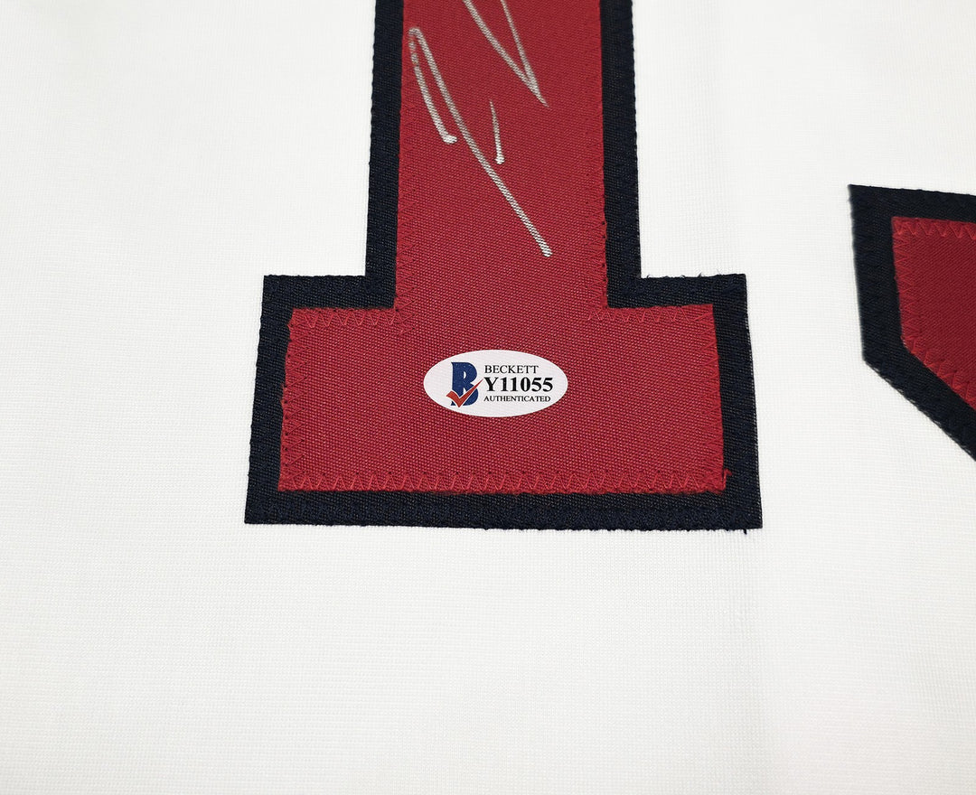 Atlanta Braves Ronald Acuna Jr. Signed White Jersey Beckett