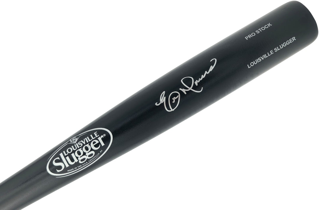 Eric Davis Signed Black Louisville Slugger Pro Stock Bat BAS Witness