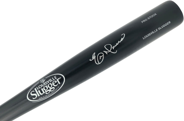 Eric Davis Signed Black Louisville Slugger Pro Stock Bat BAS Witness