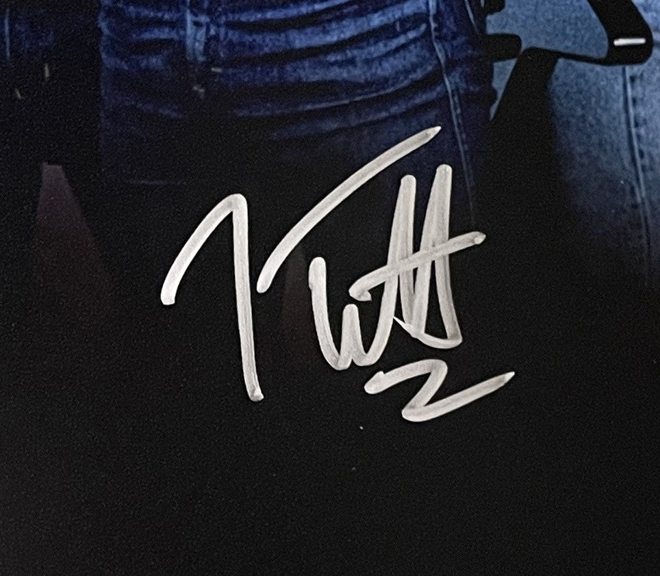 Joe Elliott Signed 16x20 Def Leppard Performance Photo JSA ITP