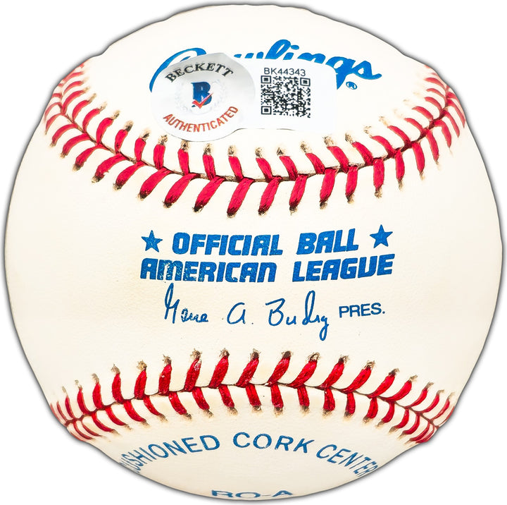 Calvin Griffith Signed Official AL Baseball Minnesota Twins Owner Beckett