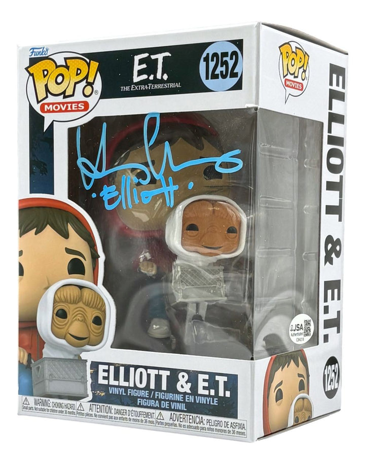 Henry Thomas Signed ET Funko Pop #1252 JSA