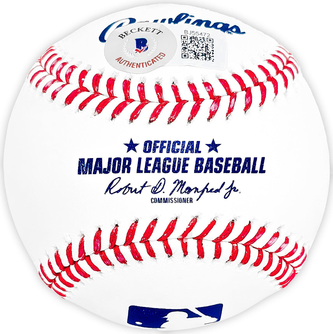 Oneil Cruz Signed MLB Baseball Pittsburgh Pirates "The Monkey" Beckett