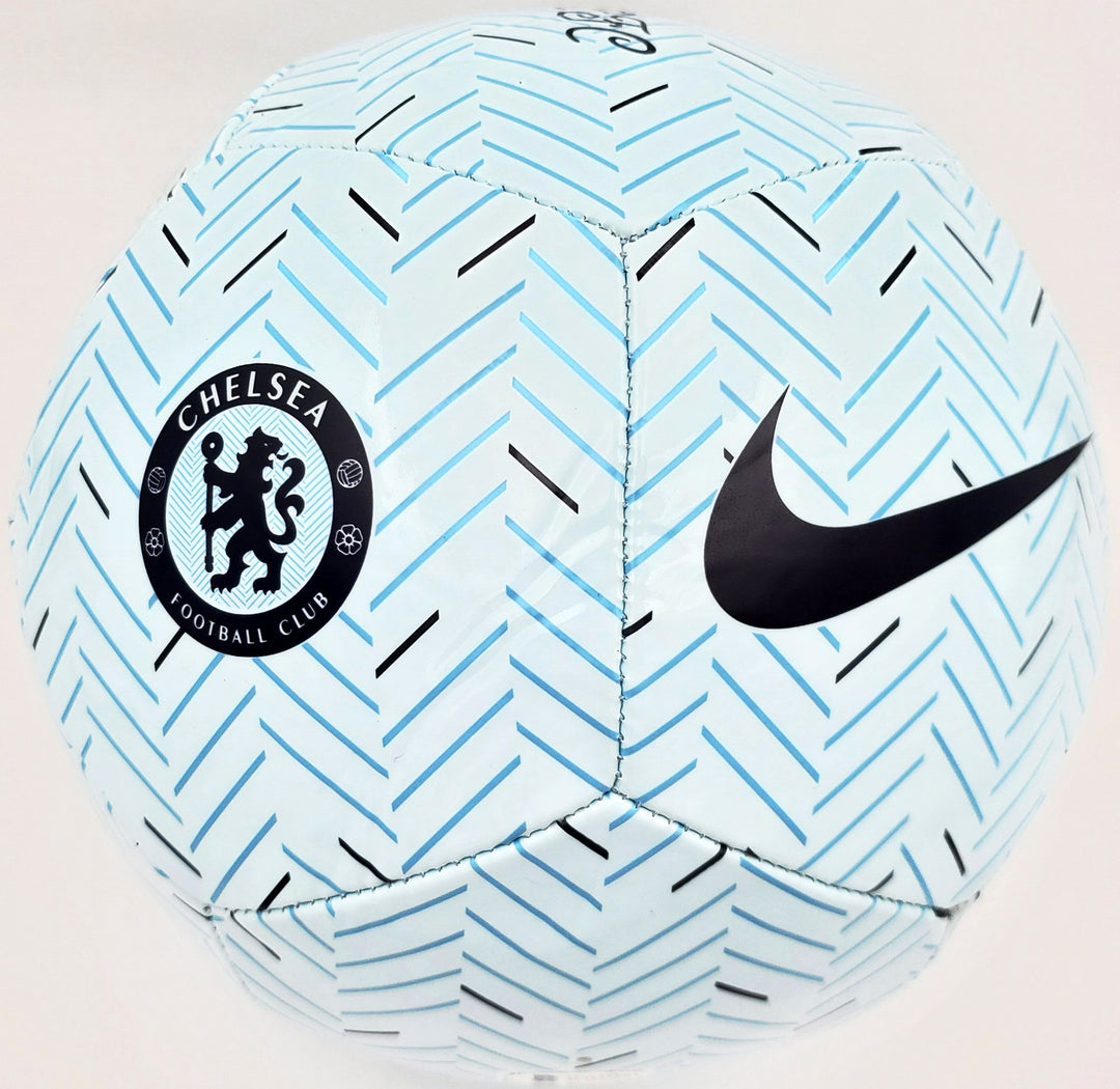 Mason Mount Autographed Signed Nike Soccer Ball Chelsea F.C. Beckett BAS