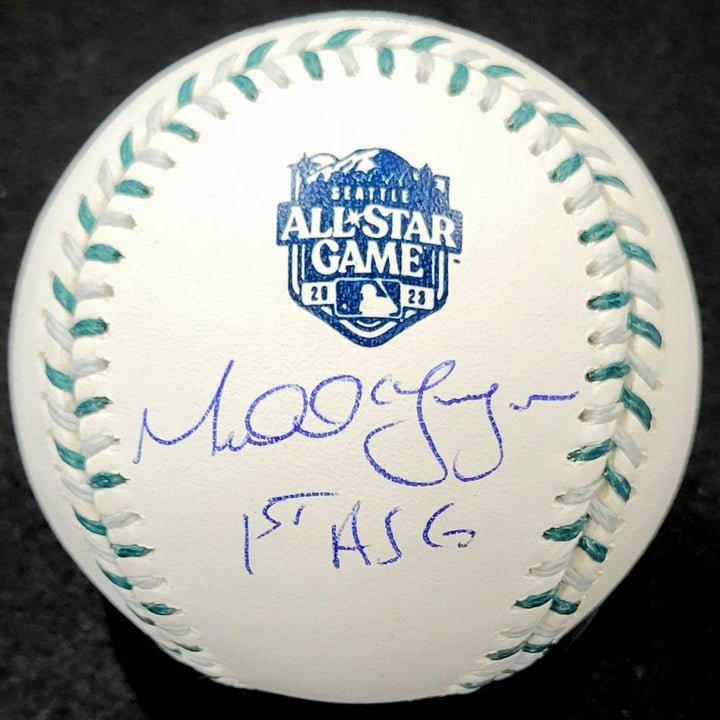 Michael Lorenzen signed "1st ASG" 2023 All-Star Baseball autograph ~ BAS Beckett
