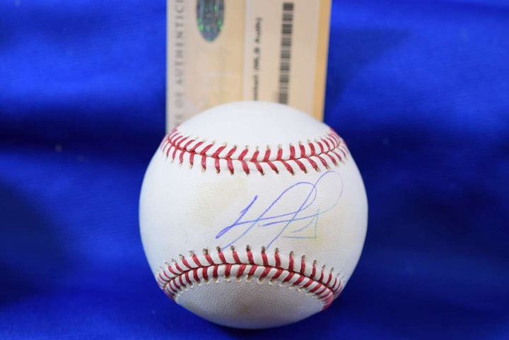 David Ortiz Steiner Autograph OML Major League Signed Baseball
