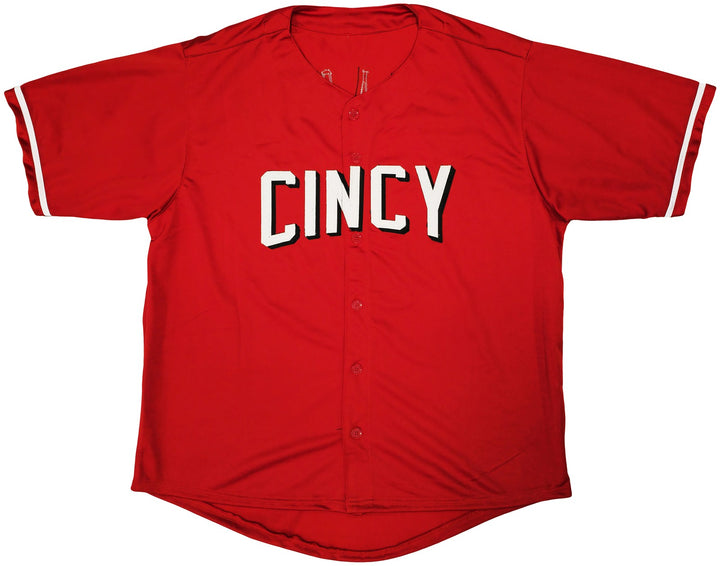 Cincinnati Reds Elly De La Cruz Autographed Signed Red Jersey Beckett