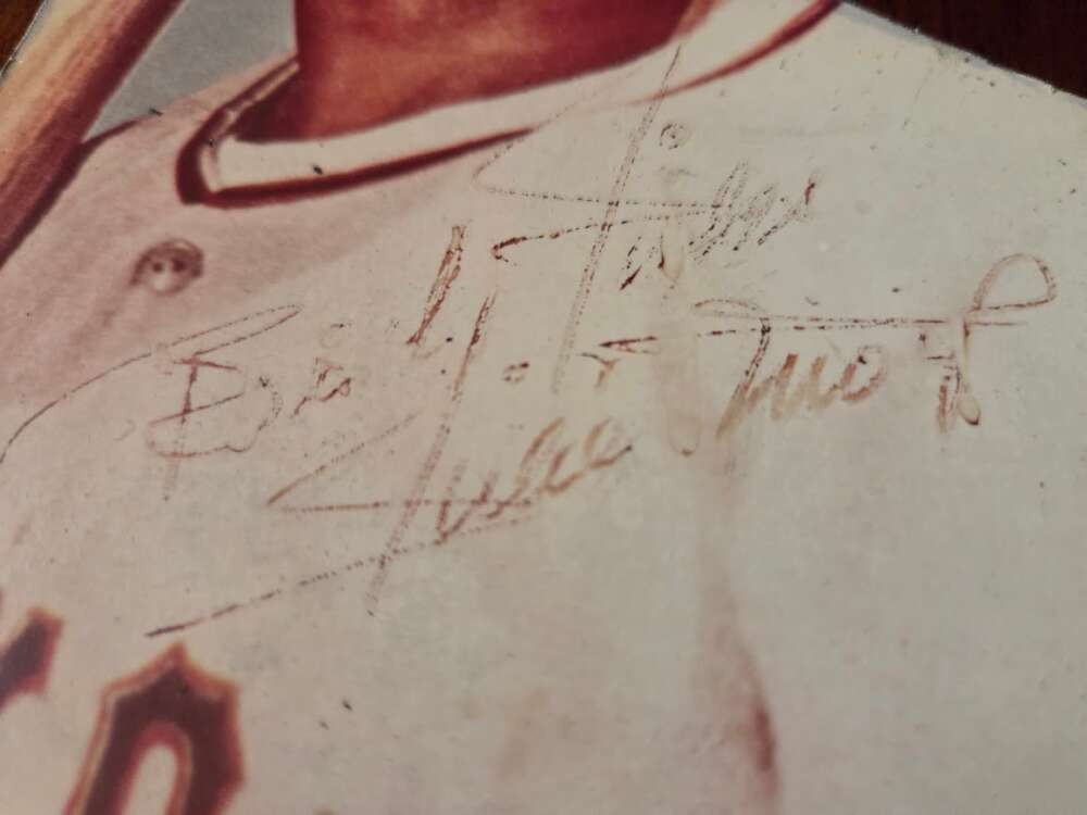 Willie Mays PSA DNA Signed 10 Inch Wood Cut Photo Autograph Giants