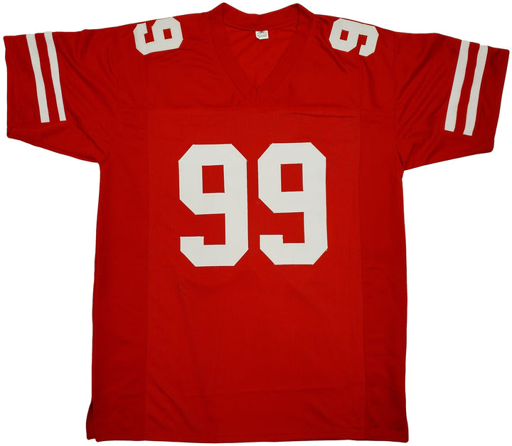 San Francisco 49ers Javon Kinlaw Autographed Signed Red Jersey Beckett