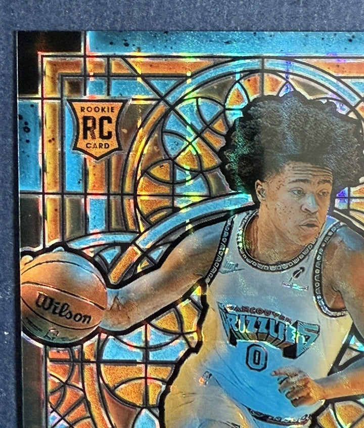 2024-25 Mosaic Basketball Jaylen Wells Stained Glass Case Hit SSP Rookie RC #14