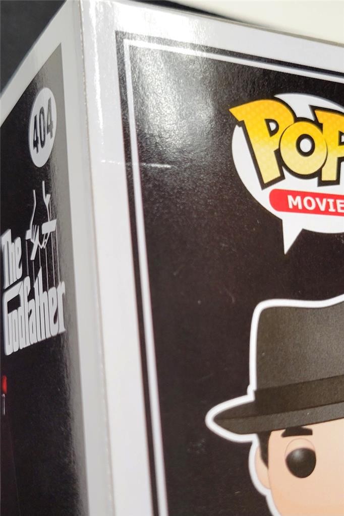 Al Pacino signed Godfather Michael Corleone Funko Pop 404 autograph Beckett BAS