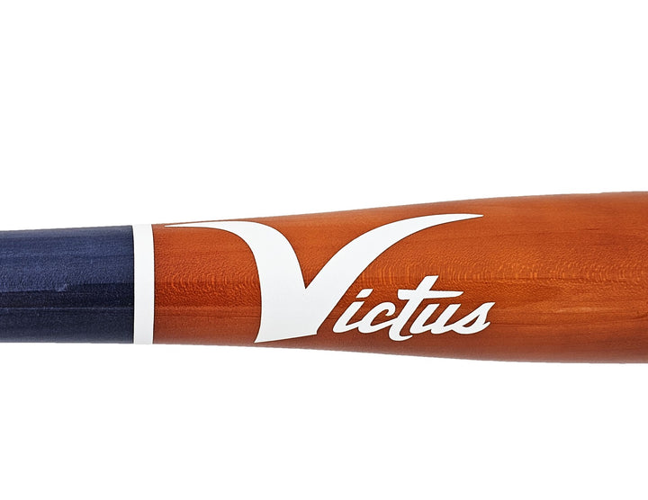 Yordan Alvarez Auto Orange Blue Victus Player Model Bat Astros 22 WS Champ BAS