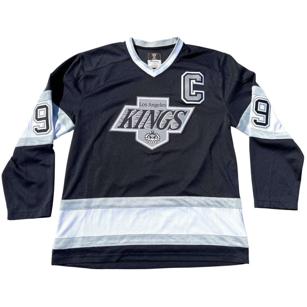 WAYNE GRETZKY SIGNED LOS ANGELES KINGS FANATICS AUTHENTIC HOCKEY JERSEY JSA
