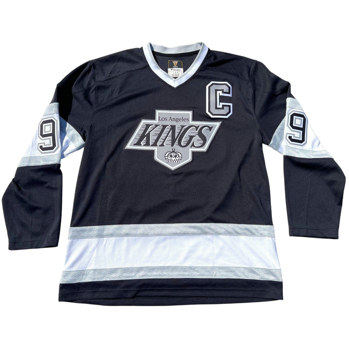 WAYNE GRETZKY SIGNED LOS ANGELES KINGS FANATICS AUTHENTIC HOCKEY JERSEY JSA