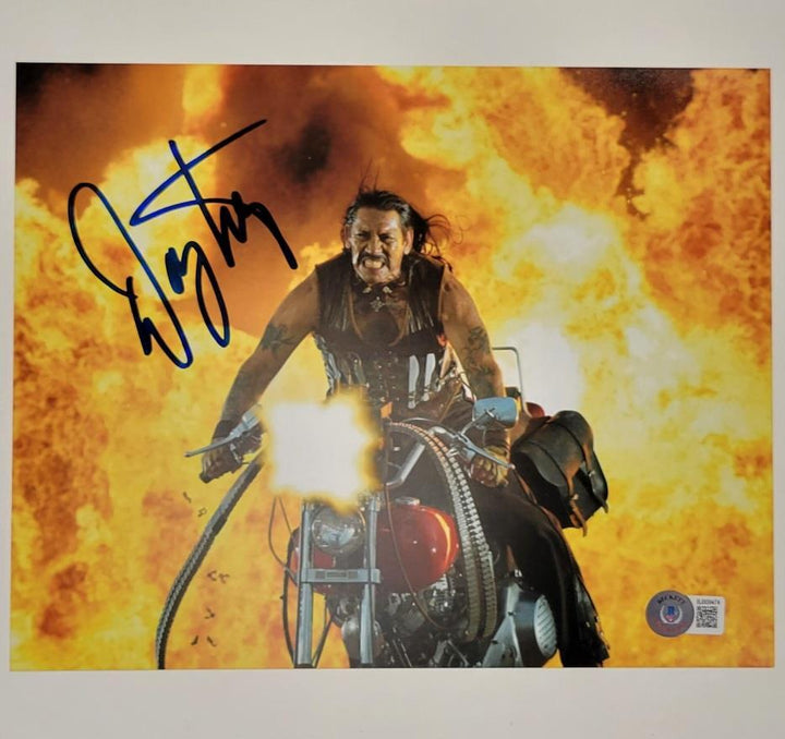 Danny Trejo signed 8x10 photo Machete autograph (B) ~ Beckett BAS