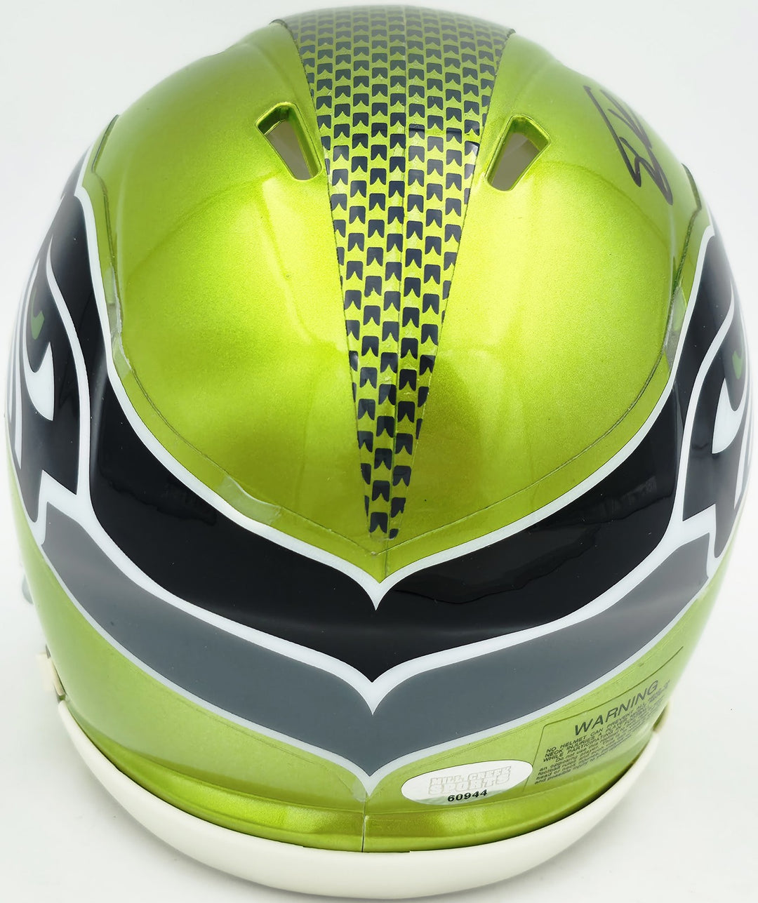 Tory Horton Signed Seattle Seahawks Flash Green Speed Mini Helmet MCS Holo