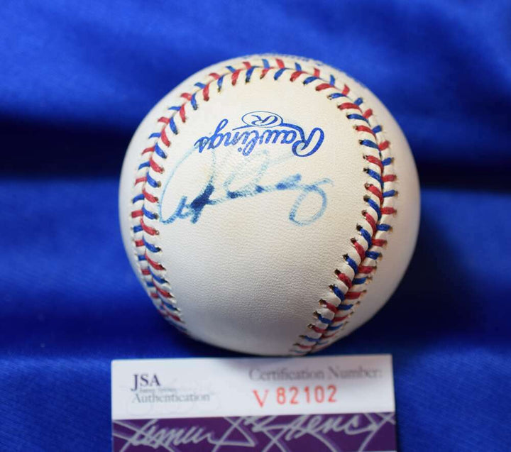 Alex Rodriguez JSA  Autograph Major League 2002 Opening Day Signed BasebaLL