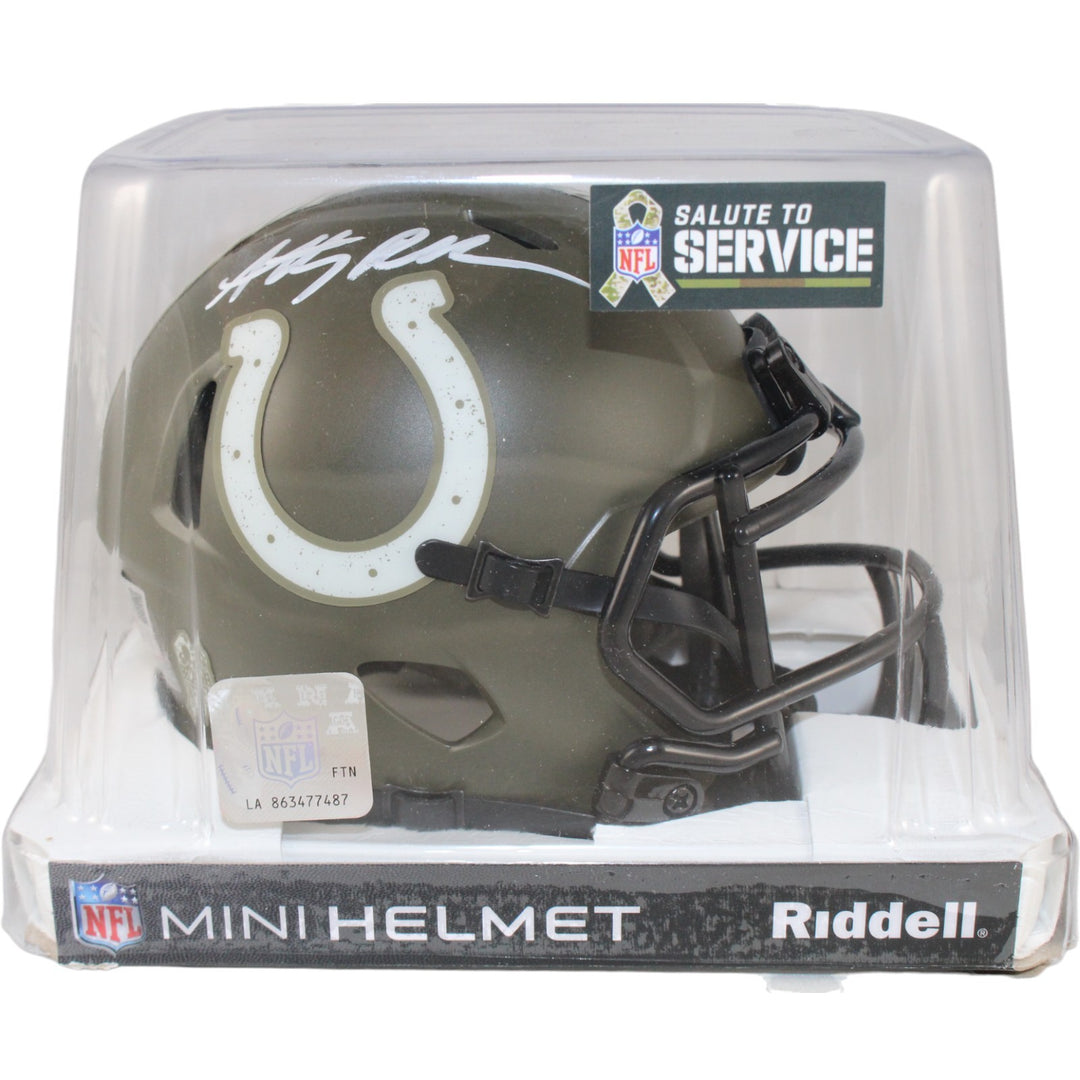 Anthony Richardson Signed Indianapolis Colts 2022 STS Mini Helmet Fanatics 53661