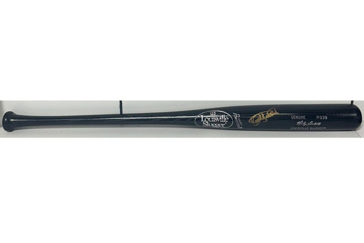 Kirby Puckett Signed LS P339 Game Model Bat Twins Gold Mint Auto JSA LOA HOF