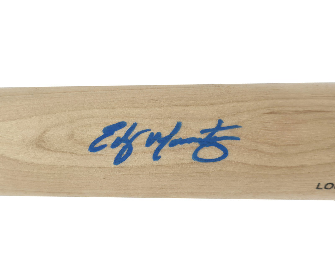 Edgar Martinez Auto Blonde L Slugger Pro Stock Baseball Bat Mariners Beckett Wit