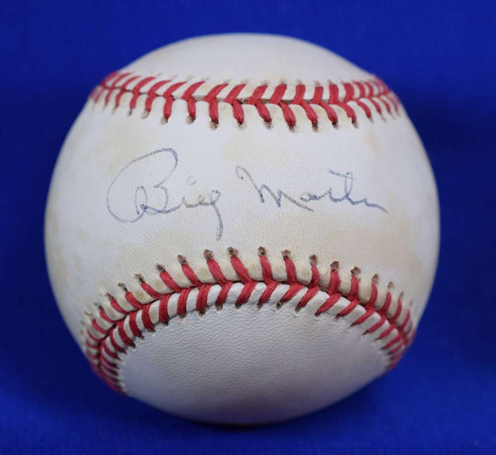 Billy Martin JSA COA Autograph American League Signed Baseball