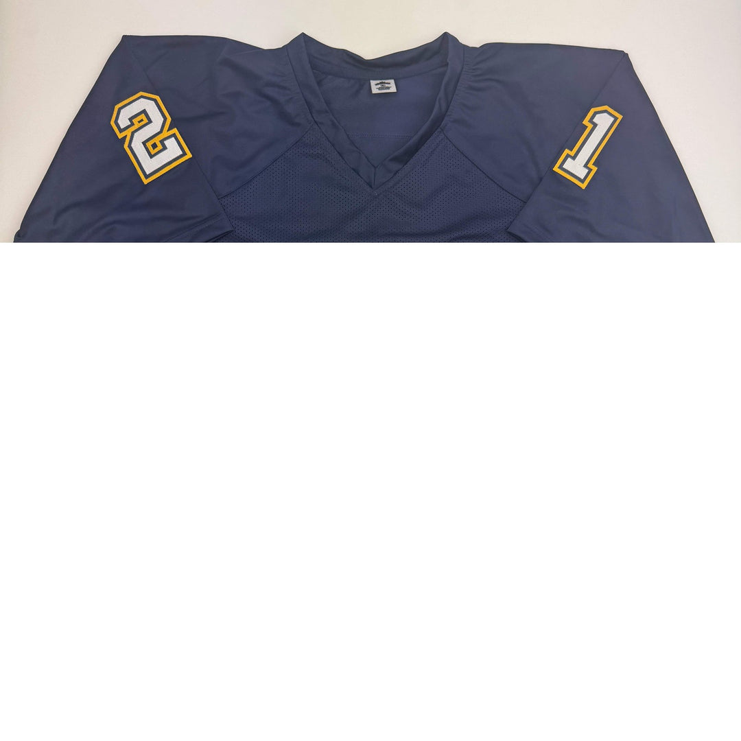 Autographed/Signed LaDainian Tomlinson San Diego LA Dark Blue Jersey JSA COA