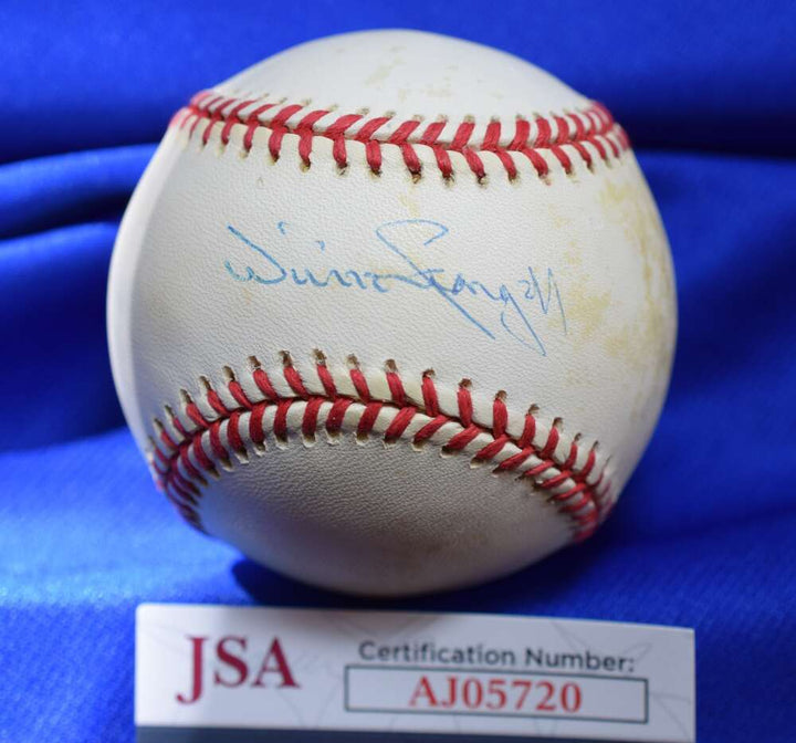 Willie Stargell JSA COA Autograph National League Signed Baseball 1 ONL