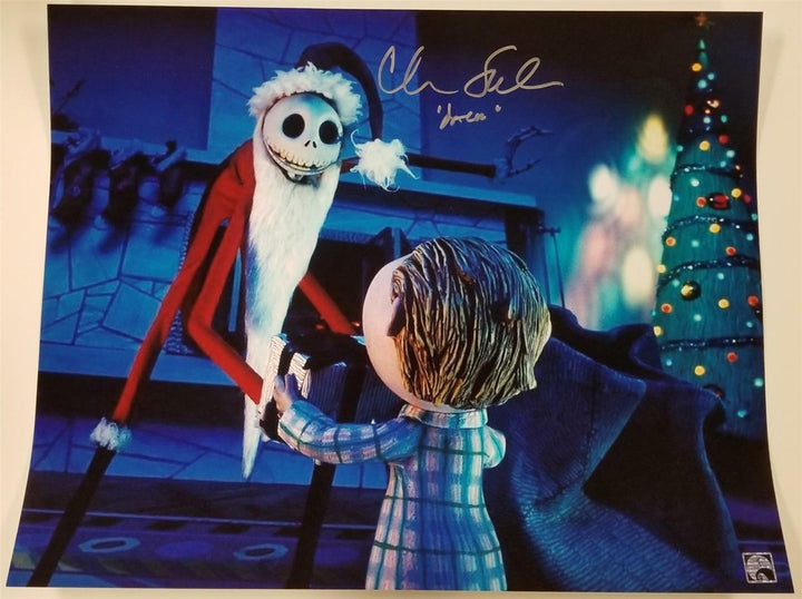 Chris Sarandon signed 16x20 Photo #5 Jack Skellington Voice D~ OC Nightmare Holo