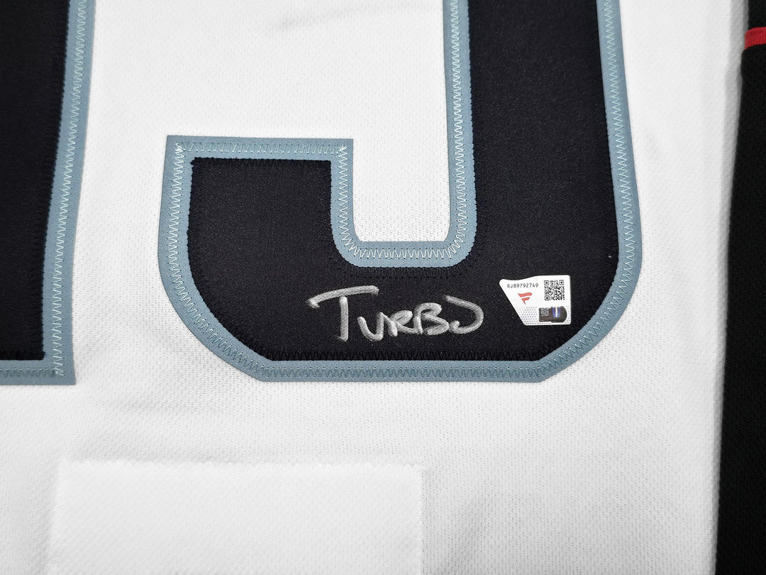Seattle Kraken Brandon Tanev Auto White Adidas Inaugural Season Jersey 54 Turbo