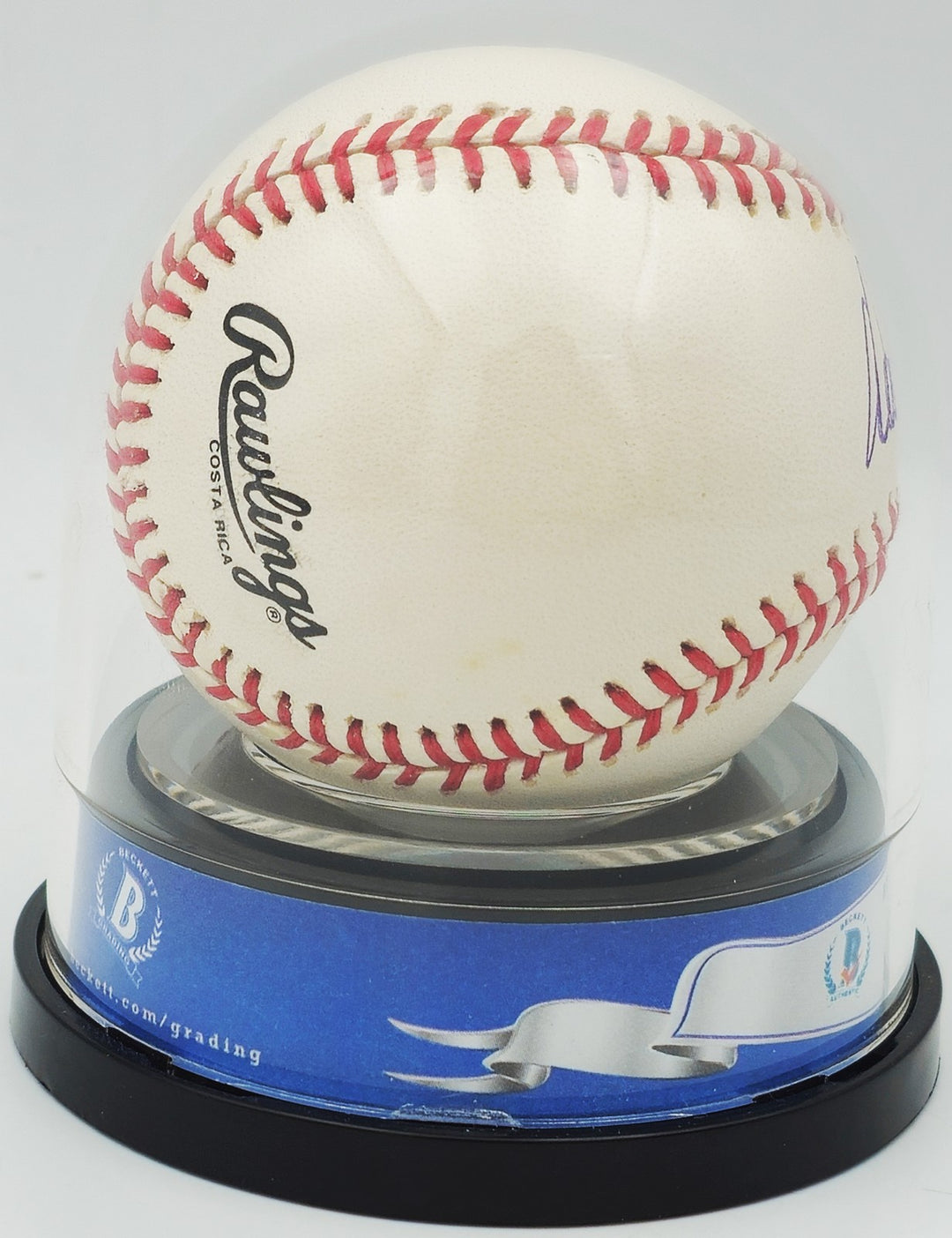 Don Drysdale Signed NL Baseball Dodgers Auto Mint 9 Beckett #16701172