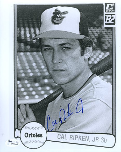 Cal Ripken Jr Signed Jsa Certed 8x10 Photo Authentic Autograph