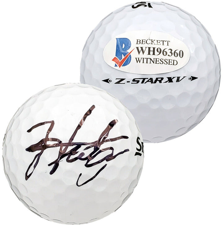 Hideki Matsuyama Signed Srixon Golf Ball Z Star XV Beckett