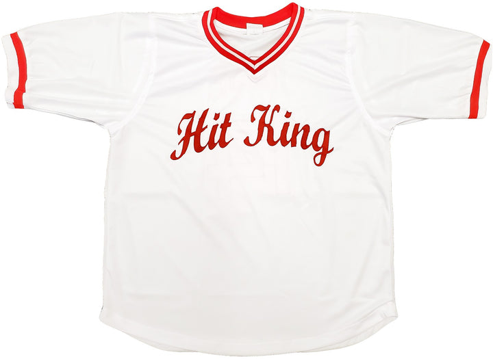 Cincinnati Reds Pete Rose Autographed Signed White Jersey PR Holo
