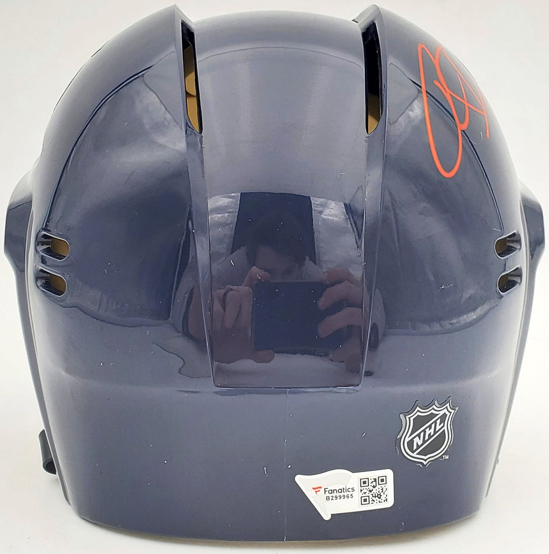 Ryan Donato Auto Kraken Blue Mini Helmet 1st Kraken Goal 10/12/21 Fanatics