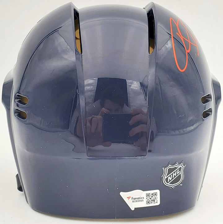 Ryan Donato Auto Kraken Blue Mini Helmet 1st Kraken Goal 10/12/21 Fanatics