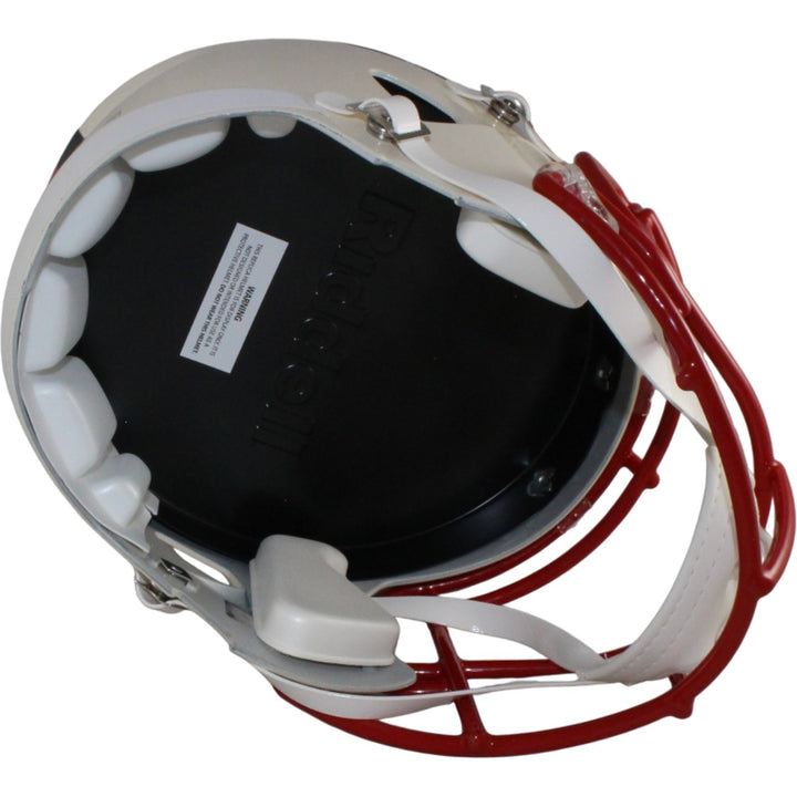 Brock Purdy Autographed San Francisco 49ers F/S Retro Helmet Beckett WIT 56910