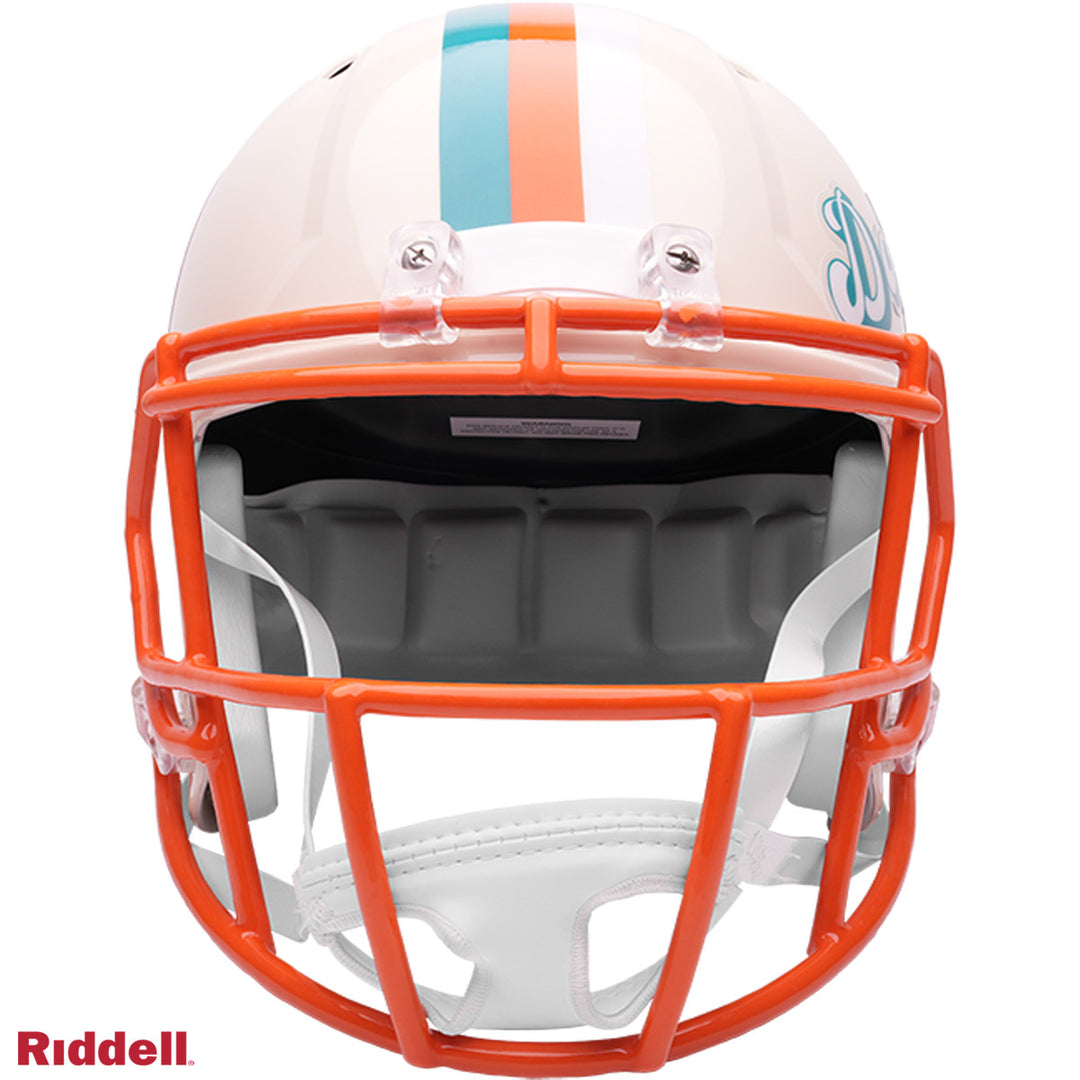 Miami Dolphins Retro Riddell Full Size Replica Helmet New In Box 55591