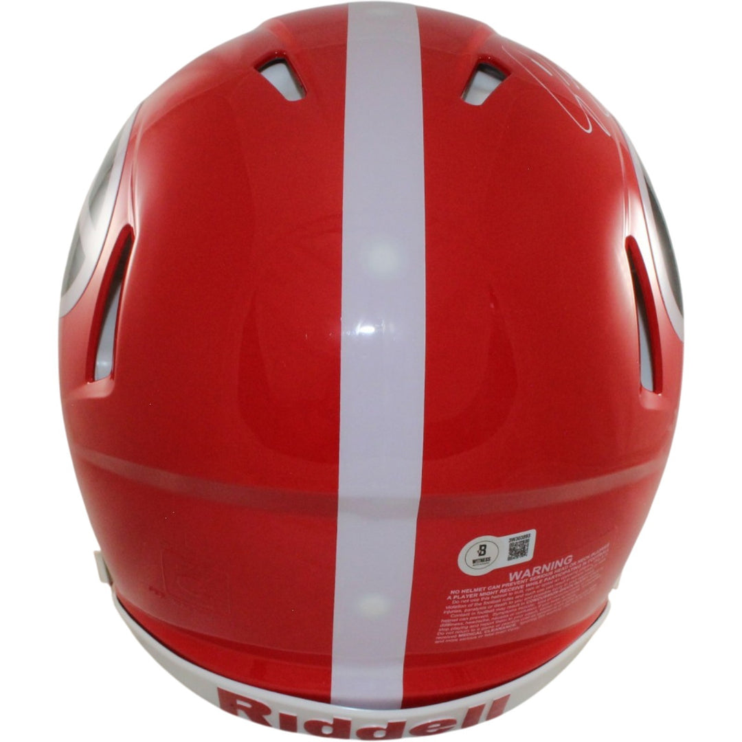 Champ Bailey Autographed Georgia Bulldogs Authentic Helmet Beckett Witness 56344