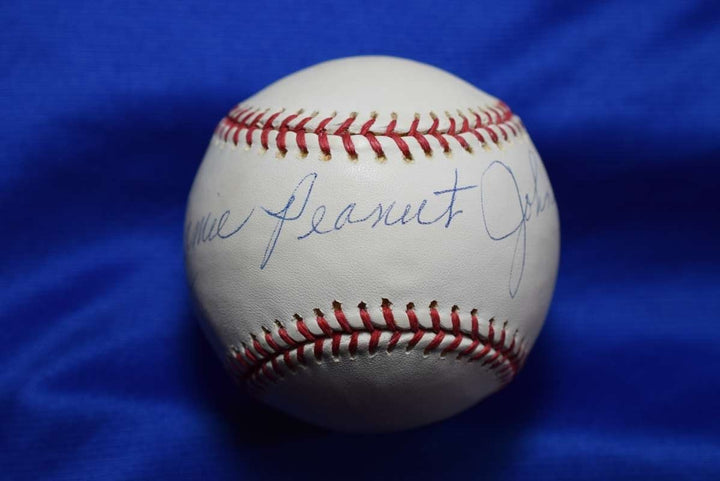 Mamie Peanut Johnson PSA DNA Autograph Major League Signed Baseball Negro League