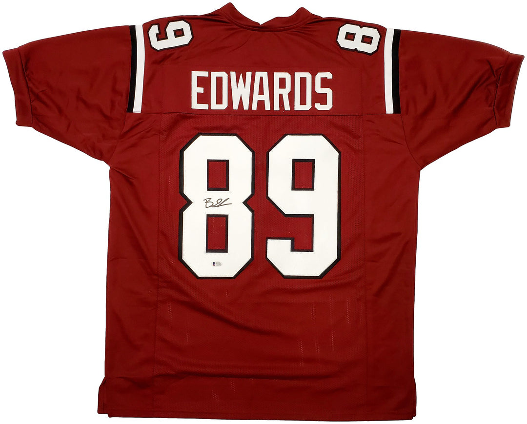 South Carolina Gamecocks Bryan Edwards Autographed Signed Red Jersey Beckett