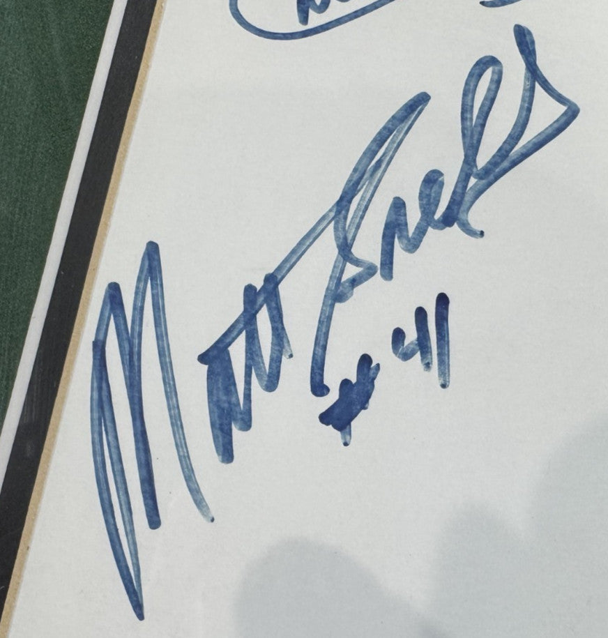 Looney Tunes The Jet Set Signed Framed 31x27 Litho Auto Namath Boozer Snell JSA