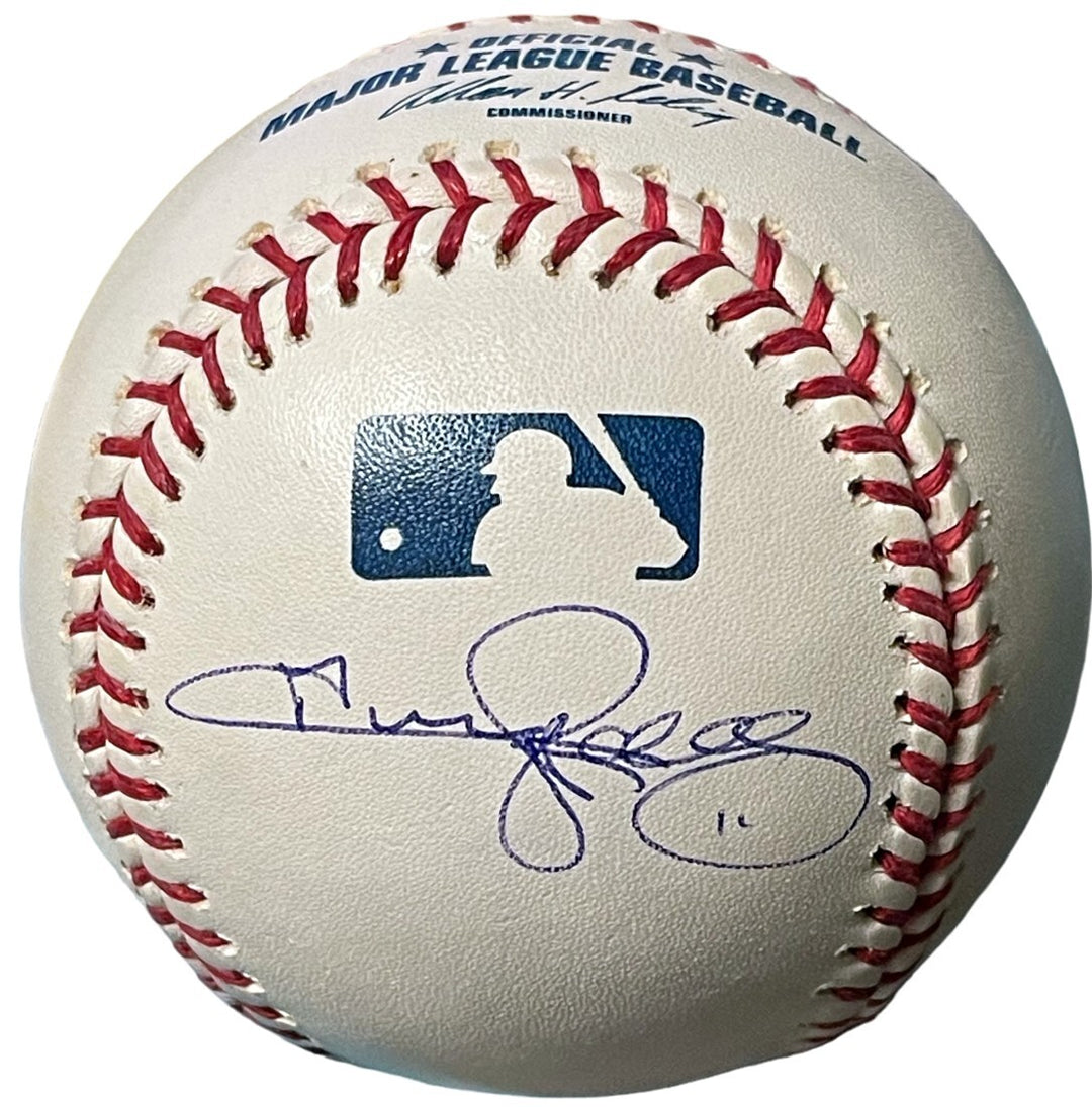 Jimmy Rollins signed Official Rawlings Major League Baseball #11 (Phillies/MVP)