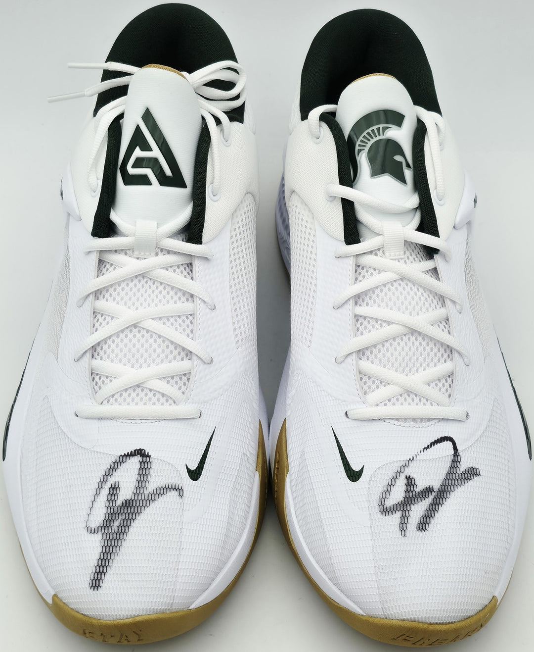 Giannis Auto 2022 (PE) Promo Michigan State Nike Zoom Freak 4 Game Shoes Size 16