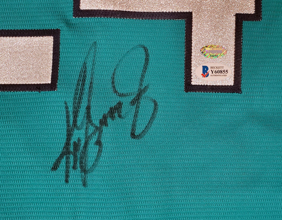Mariners Ken Griffey Jr. Signed Teal Nike Jersey Size L Beckett & MCS Holo